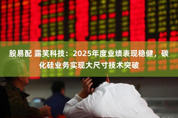 股易配 露笑科技：2025年度业绩表现稳健，碳化硅业务实现大尺寸技术突破